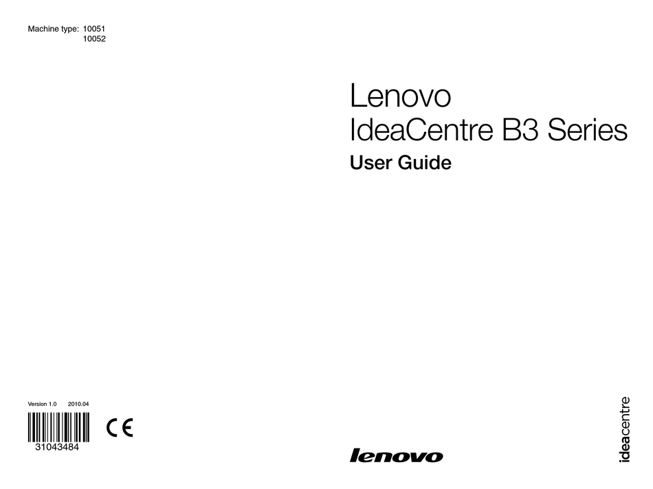 Lenovo Ideacentre 05 User Manual Pdf Download Manualslib