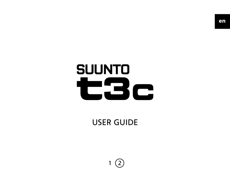 suunto t3c