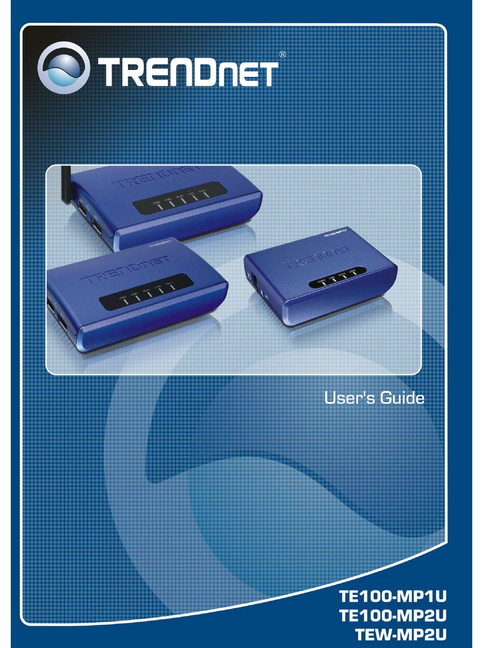 TE100MP1U USER MANUAL Pdf Download ManualsLib