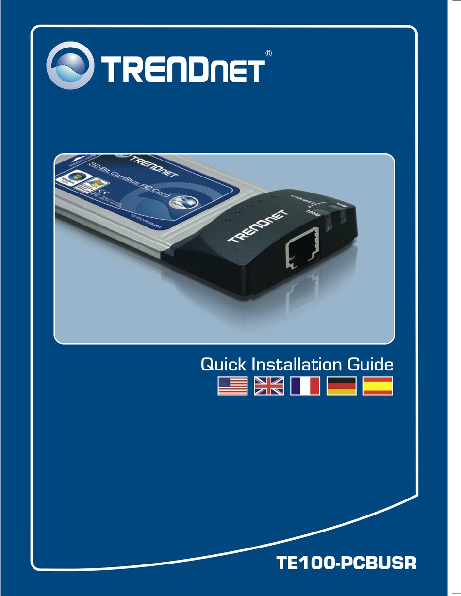 TE100PCBUSR QUICK INSTALLATION MANUAL Pdf Download ManualsLib