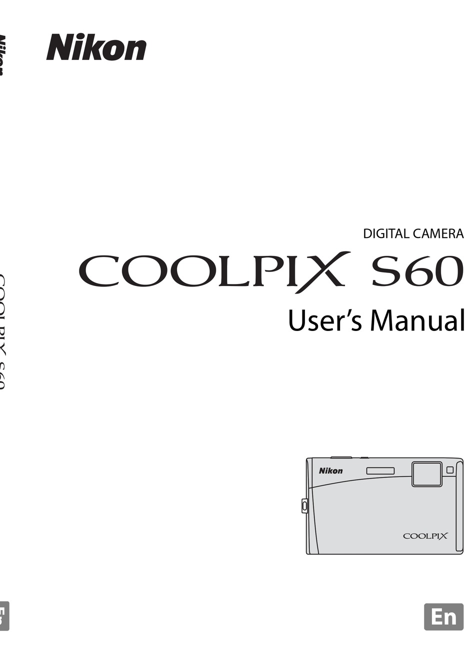A5 NIKON COOLPIX S5100 FULLY PRINTED INSTRUCTION MANUAL USER GUIDE 180 PAGES 