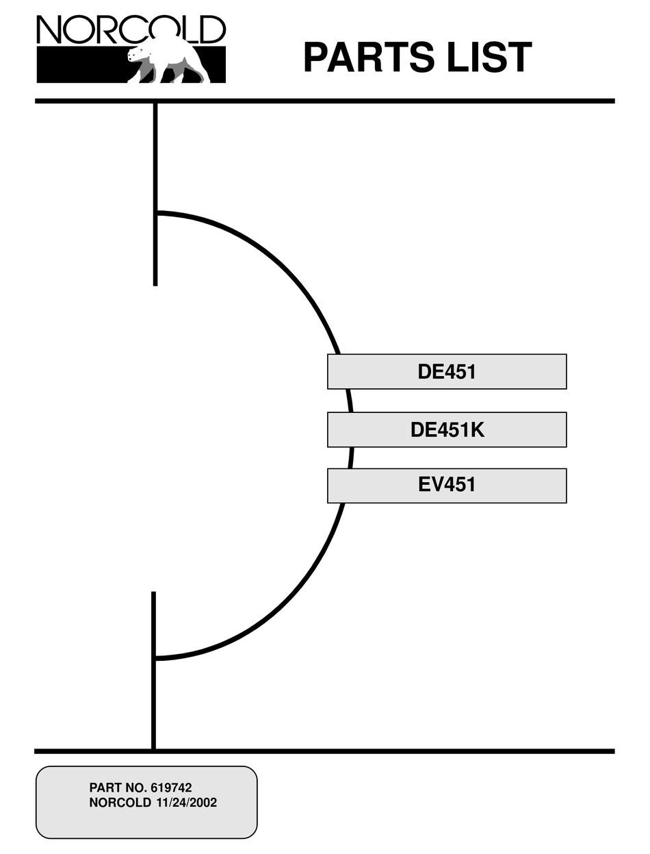 norcold de 451 dimensions