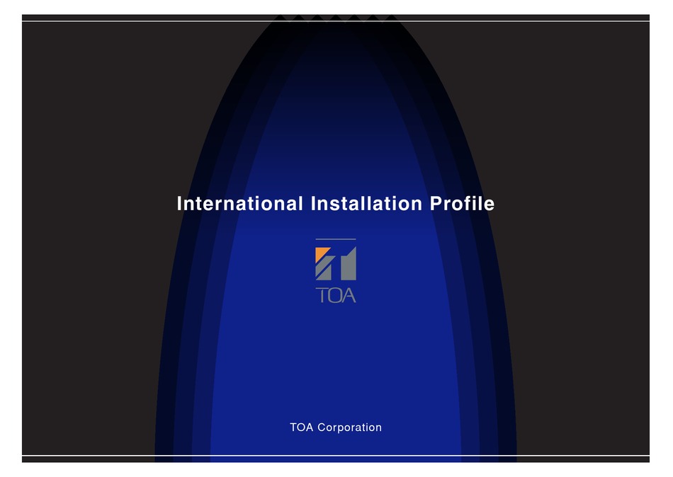 Toa Bg 235 Manual