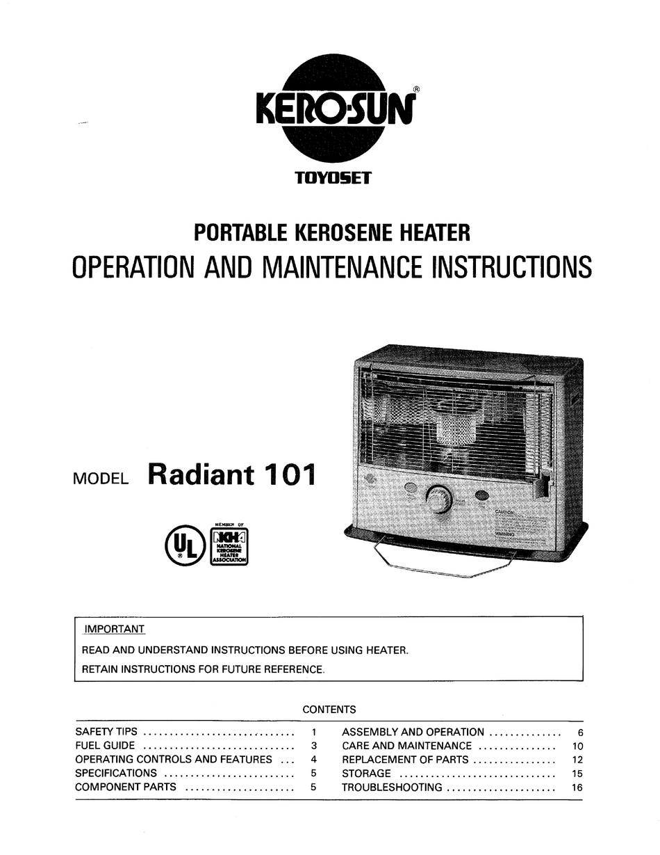 TOYOSET RADIANT 101 USER MANUAL Pdf Download | ManualsLib
