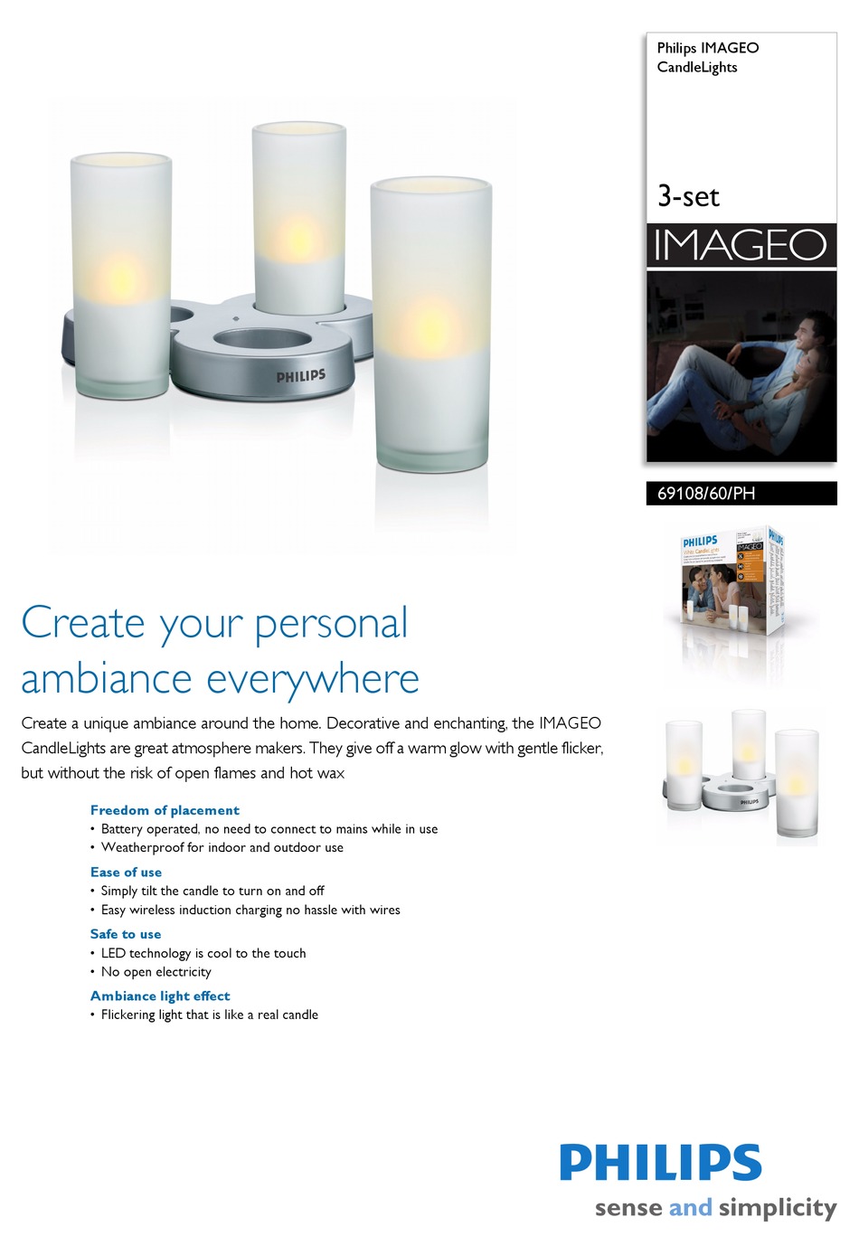 philips imageo table lights