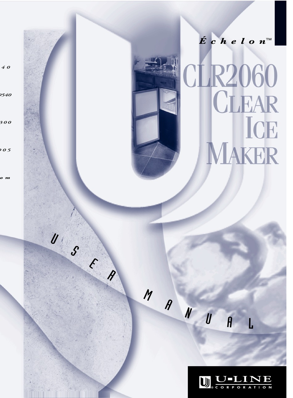 ULINE CLR2060 USER MANUAL Pdf Download ManualsLib