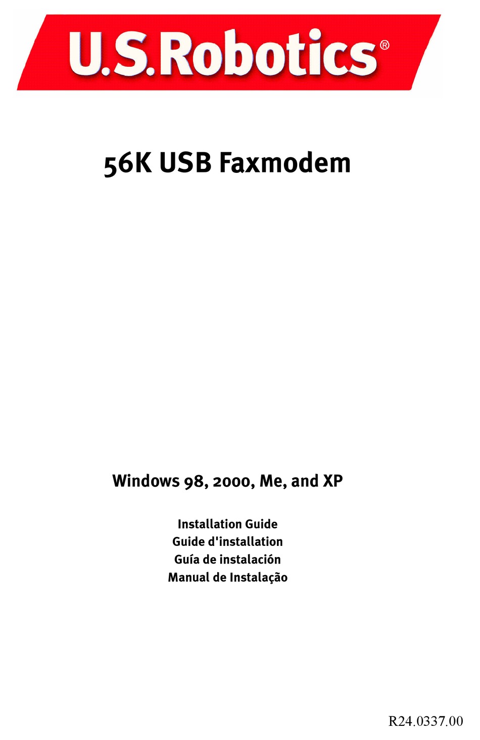 US ROBOTICS USR5633A INSTALLATION MANUAL Pdf Download | ManualsLib