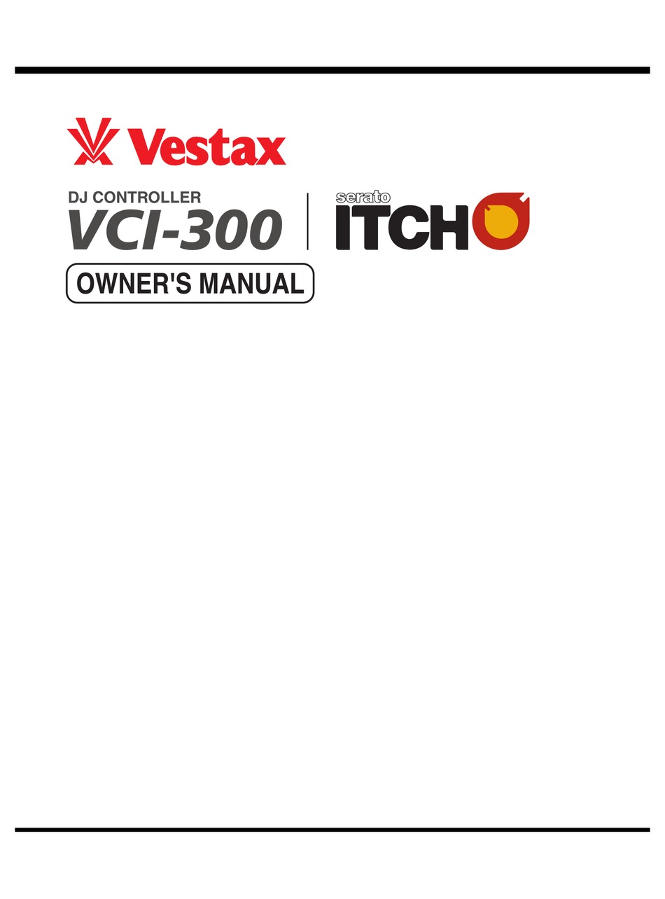 VESTAX VCI-300 OWNER'S MANUAL Pdf Download | ManualsLib