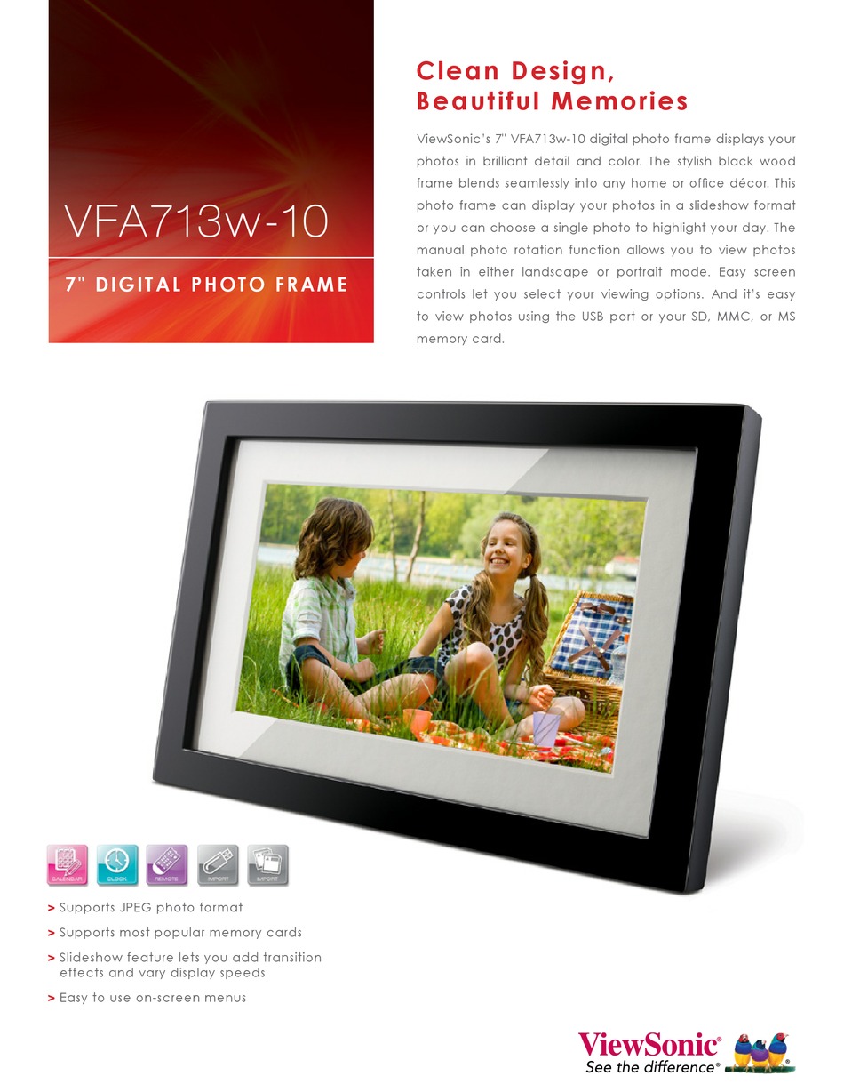 VIEWSONIC VFA713W-10 SPECIFICATIONS Pdf Download | ManualsLib