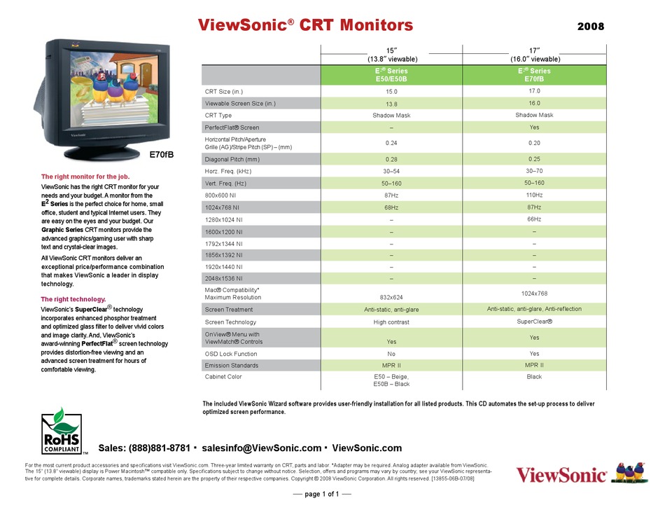 viewsonic e50