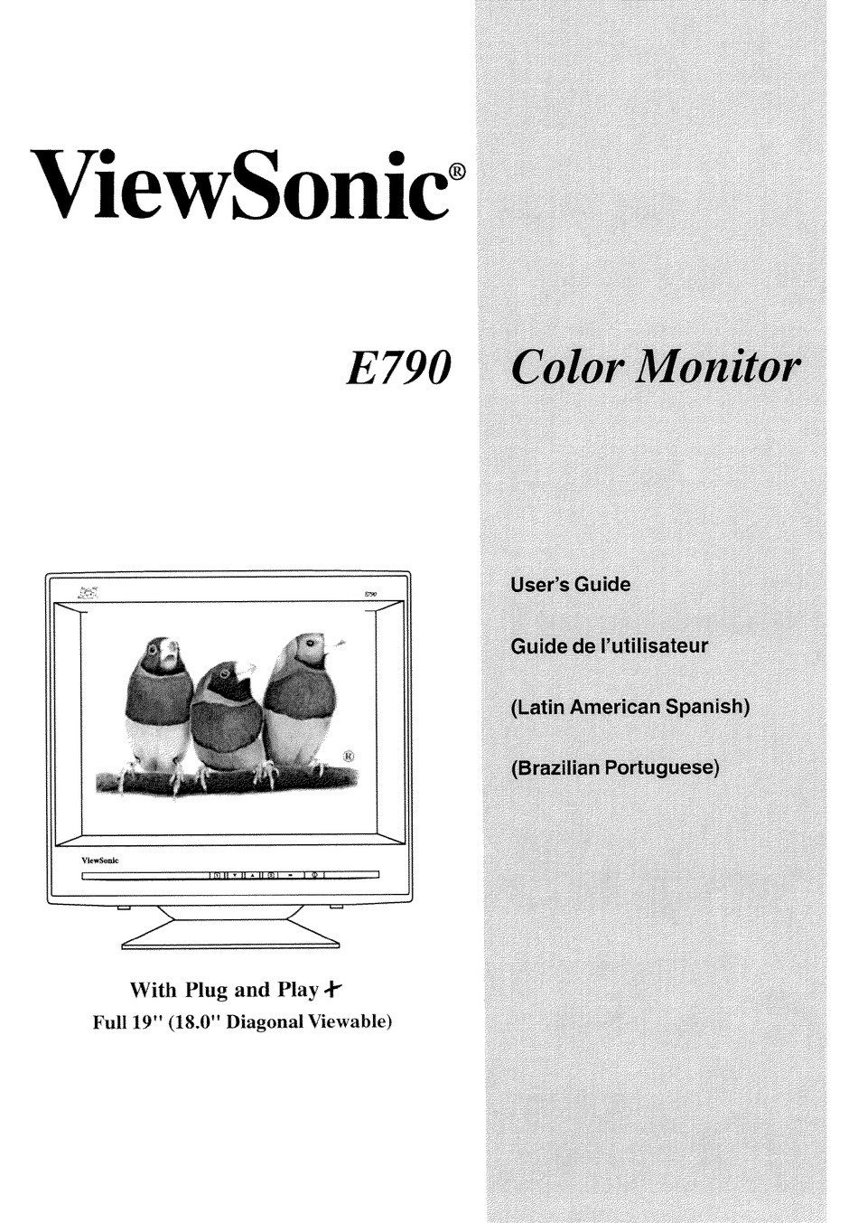 viewsonic e790