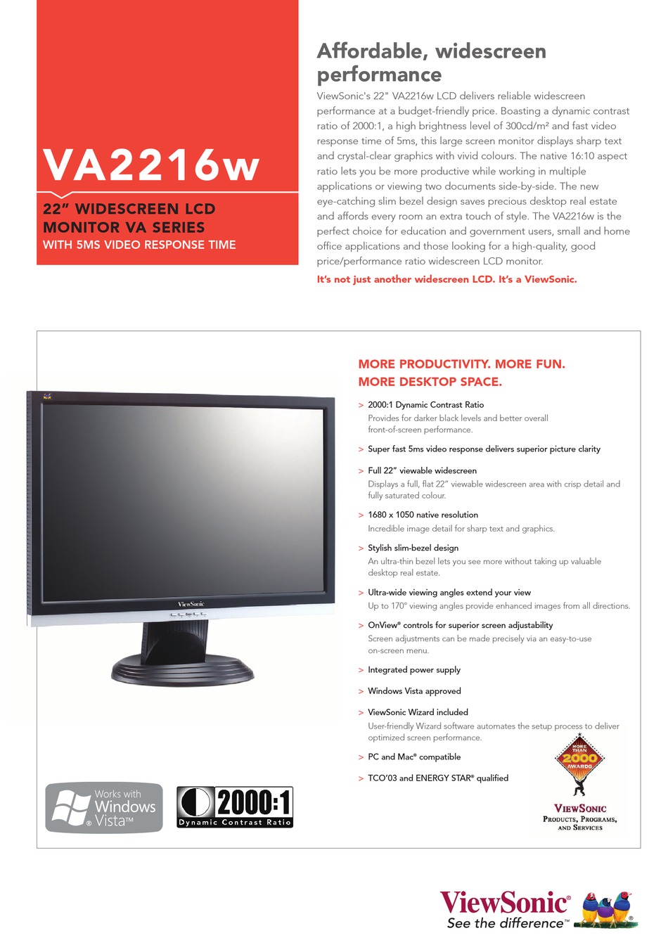 Схема viewsonic va2216w