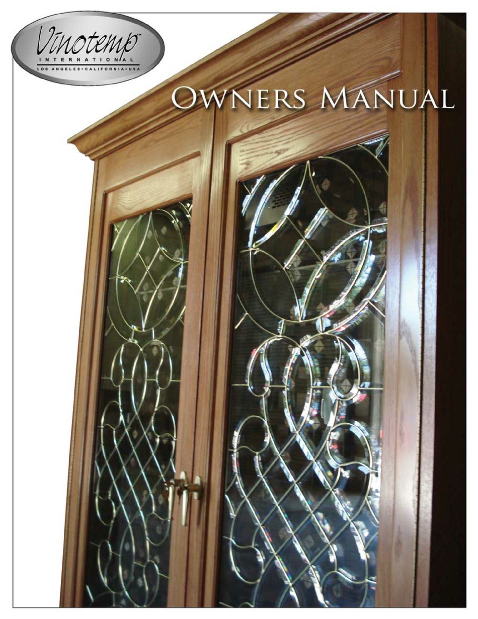 VINOTEMP 100 USER MANUAL Pdf Download ManualsLib