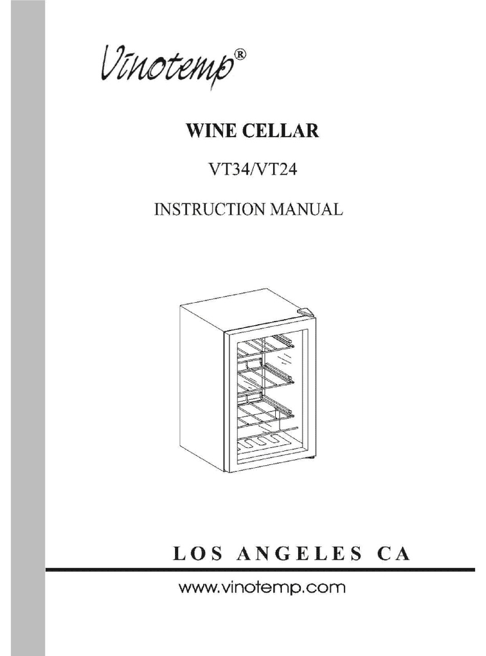 VINOTEMP VT24 INSTRUCTION MANUAL Pdf Download ManualsLib