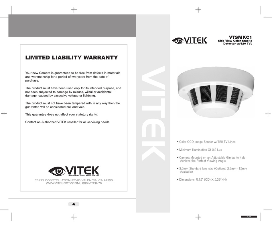 VITEK VTSMKC1 USER MANUAL Pdf Download ManualsLib
