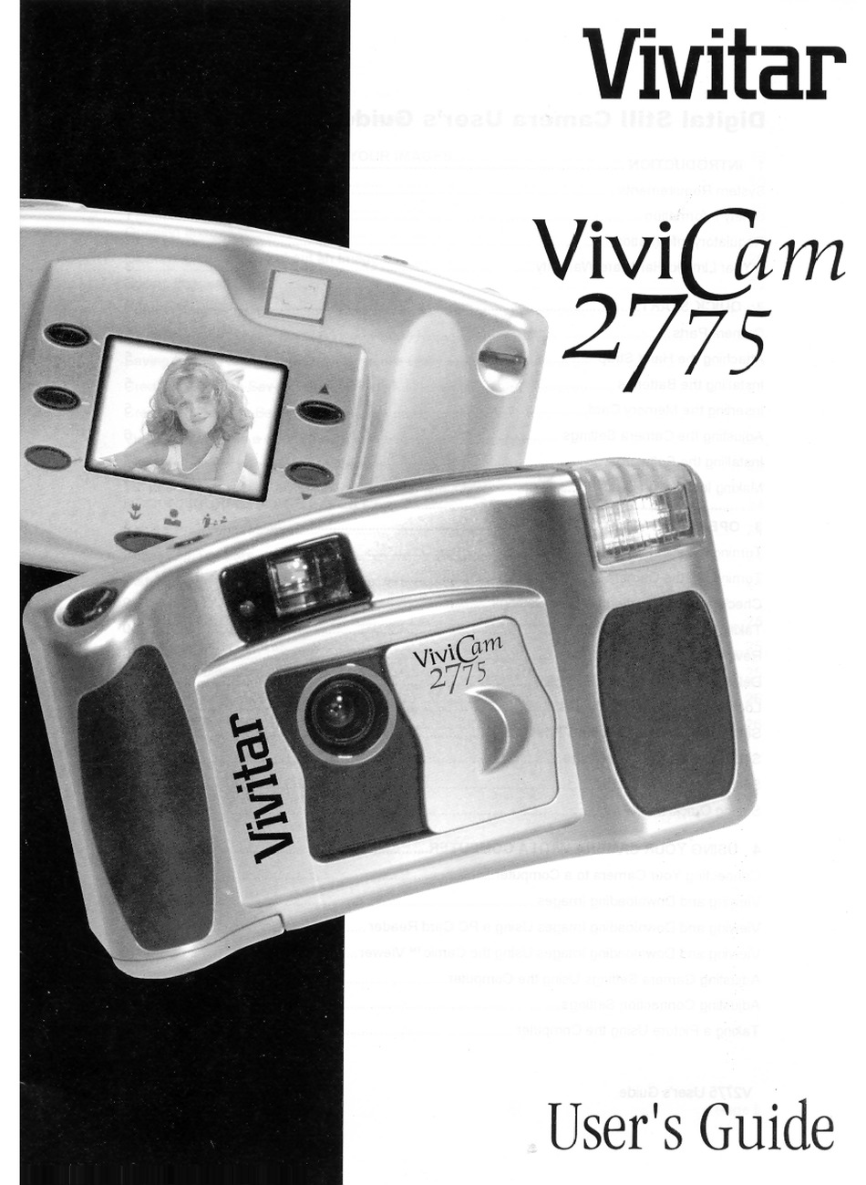 VIVITAR VIVICAM 2775 USER MANUAL Pdf Download | ManualsLib