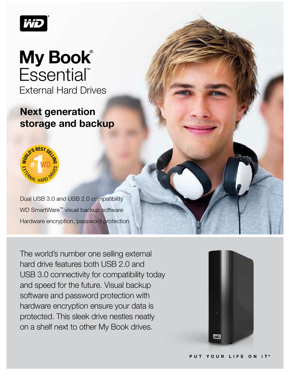 WESTERN DIGITAL MY BOOK WDBACW0010HBK HARDWARE Pdf Download ManualsLib