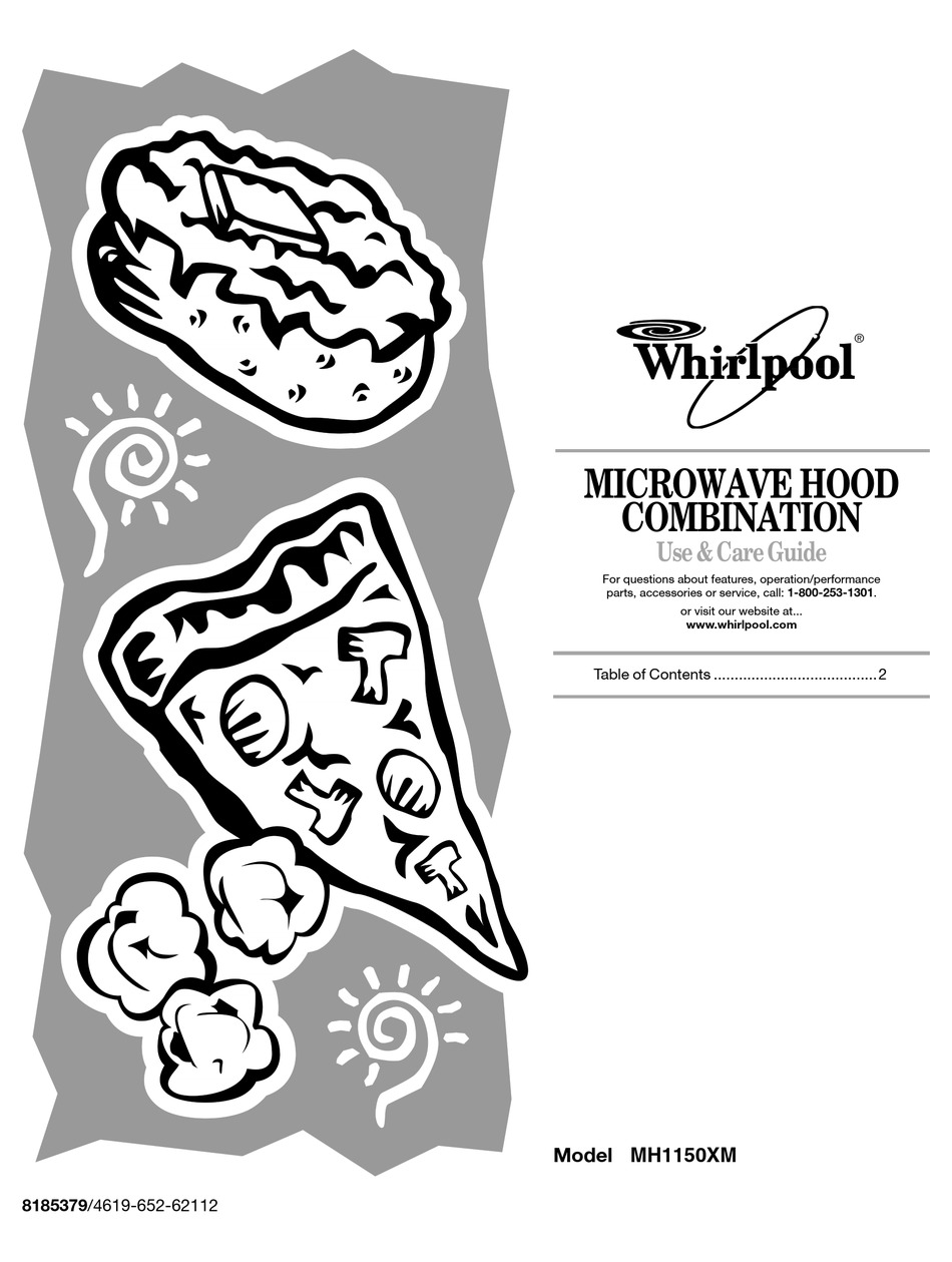 WHIRLPOOL MH1150XMS USE AND CARE MANUAL Pdf Download ManualsLib
