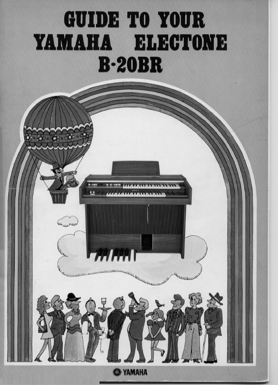 YAMAHA ELECTONE B-20BR USER MANUAL Pdf Download | ManualsLib