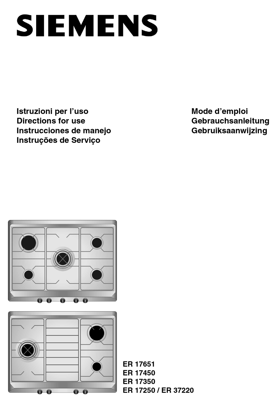 SMEG ER17651AU DIRECTIONS FOR USE MANUAL Pdf Download ManualsLib