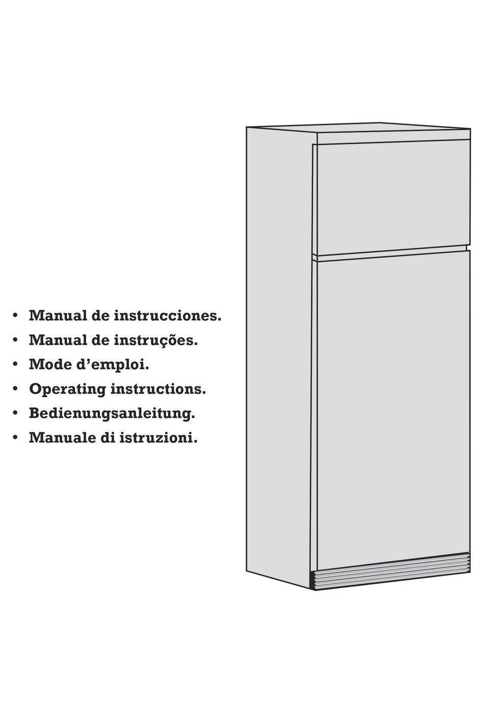 SMEG FD270B OPERATING INSTRUCTIONS MANUAL Pdf Download ManualsLib