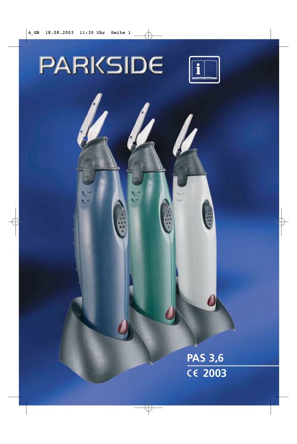 PARKSIDE KH 3103 CORDLESS SCISSORS MANUAL Pdf Download