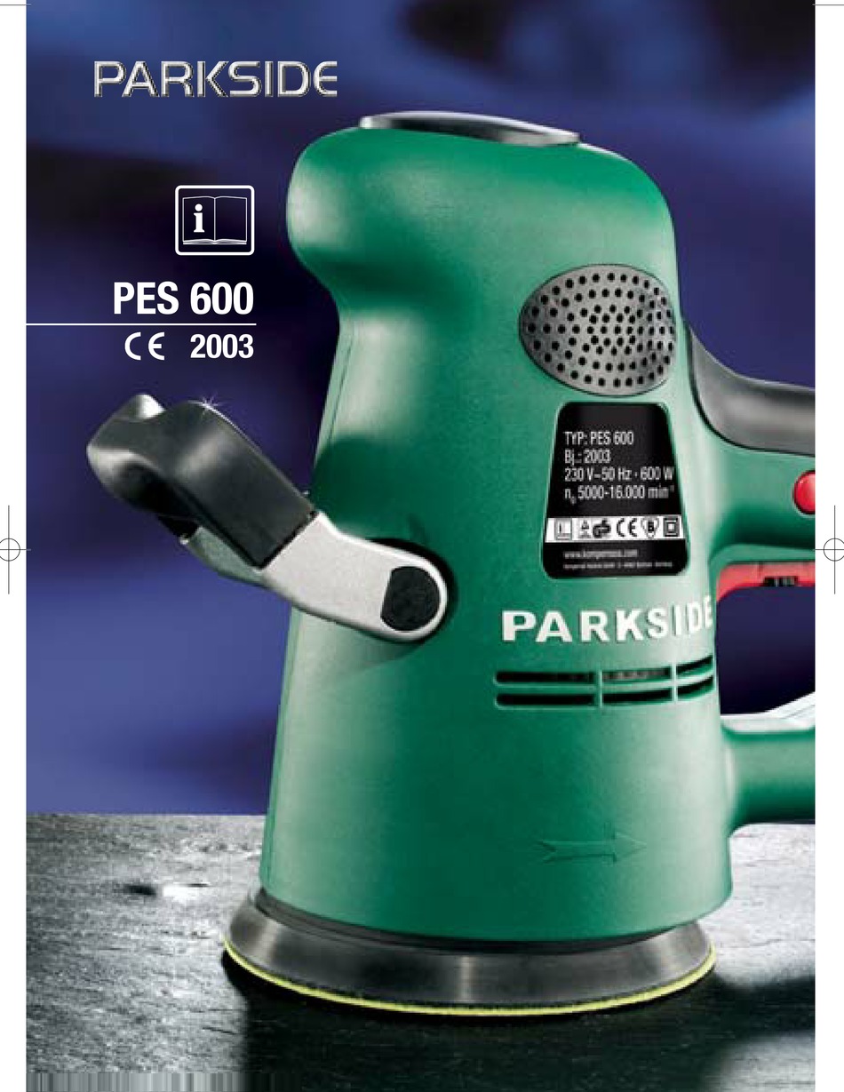 Parkside KH 3120 RANDOM ORBITAL SANDER 