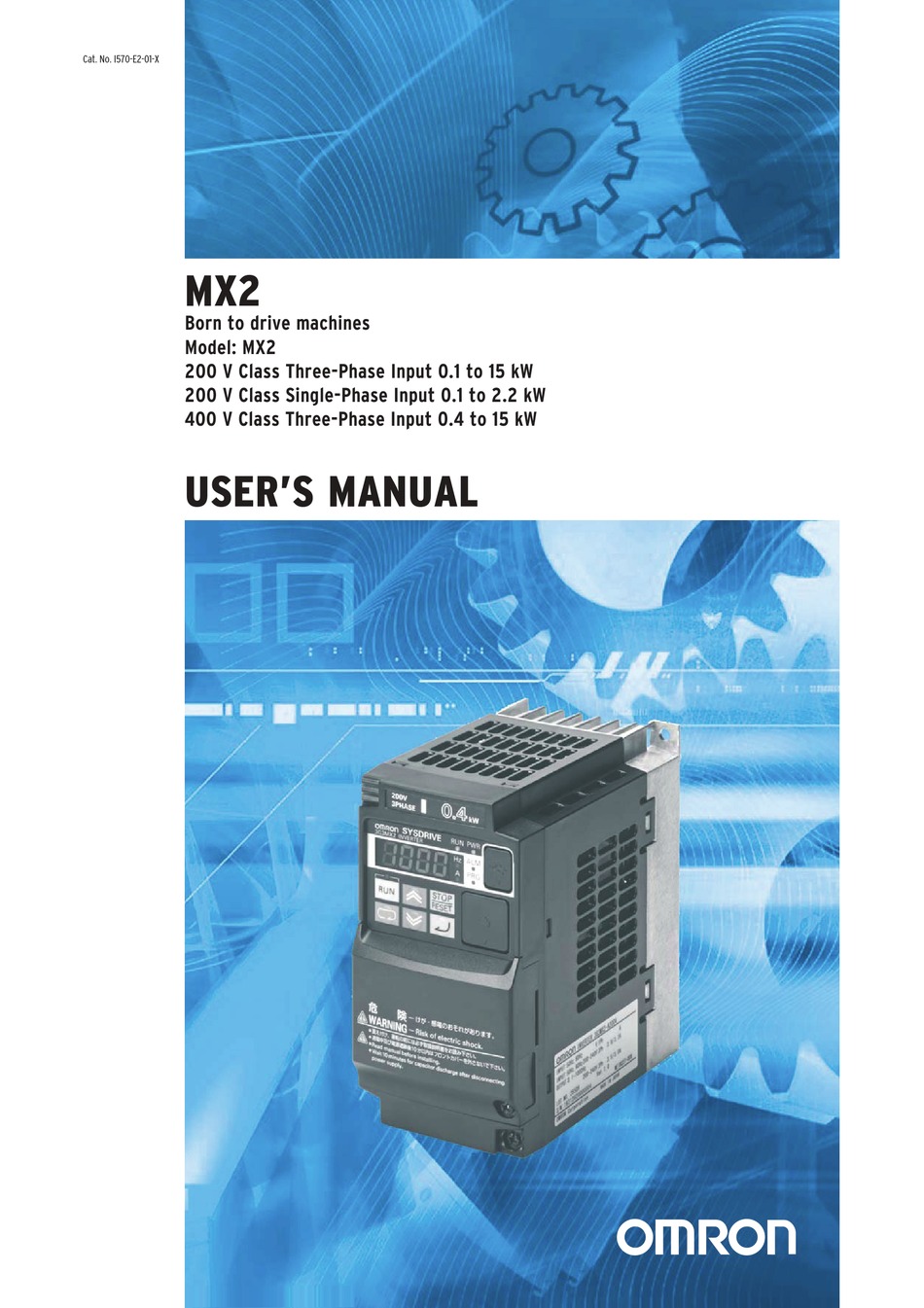 OMRON MX2 USER MANUAL Pdf Download | ManualsLib