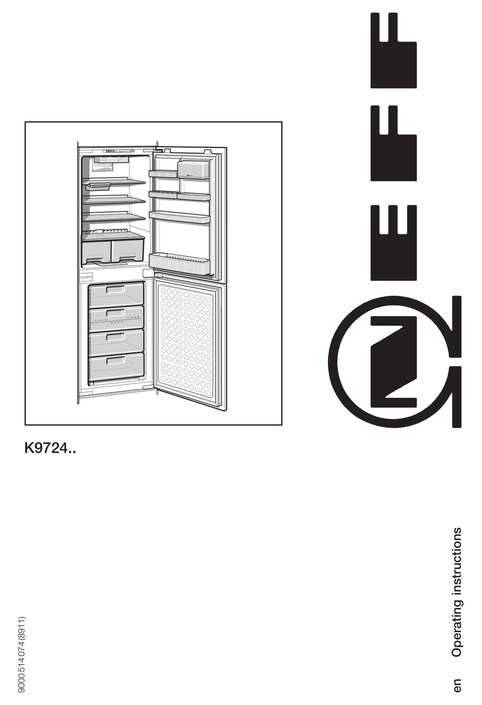 NEFF K9724X7 OPERATING INSTRUCTIONS MANUAL Pdf Download ManualsLib