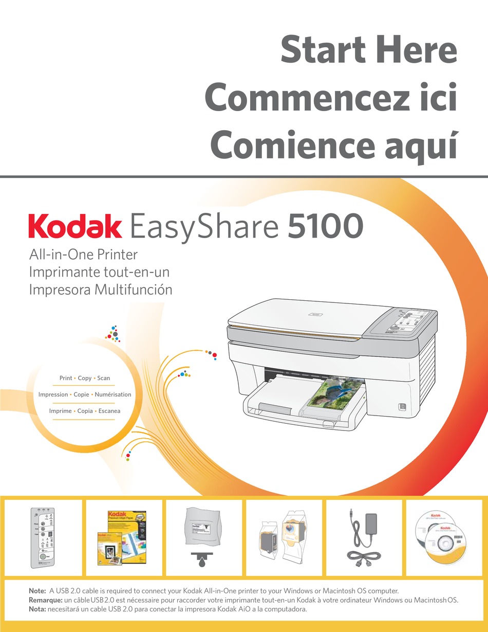 kodak easyshare 5100 all in one printer software download