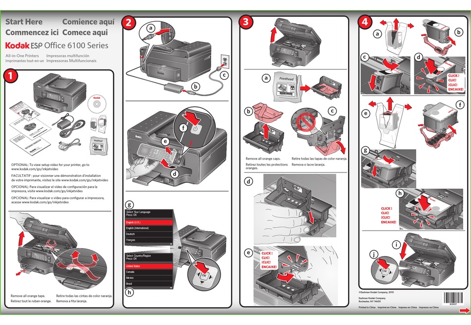 install kodak esp office 6150 printer