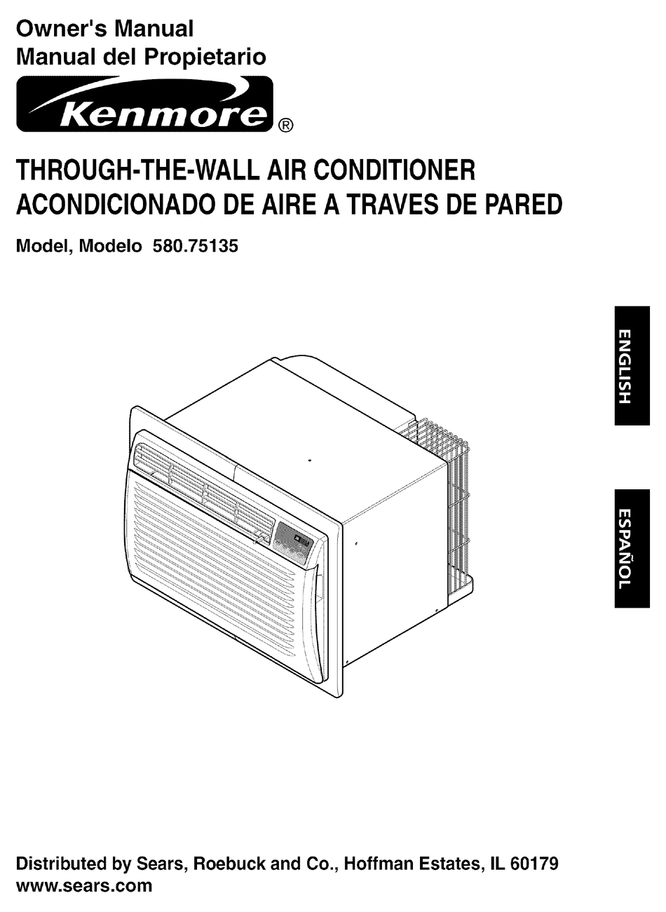 sears kenmore wall air conditioners