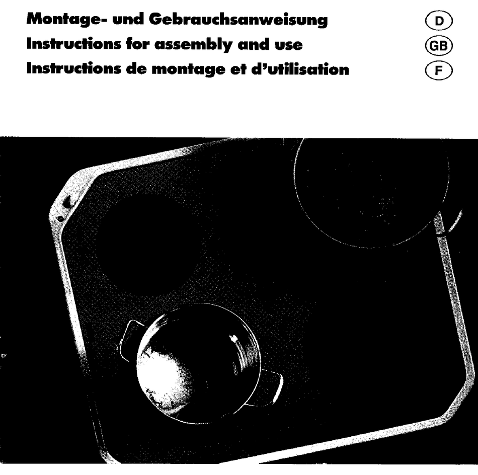 JUNO JEC7760B INSTRUCTIONS FOR ASSEMBLY AND USE Pdf Download ManualsLib