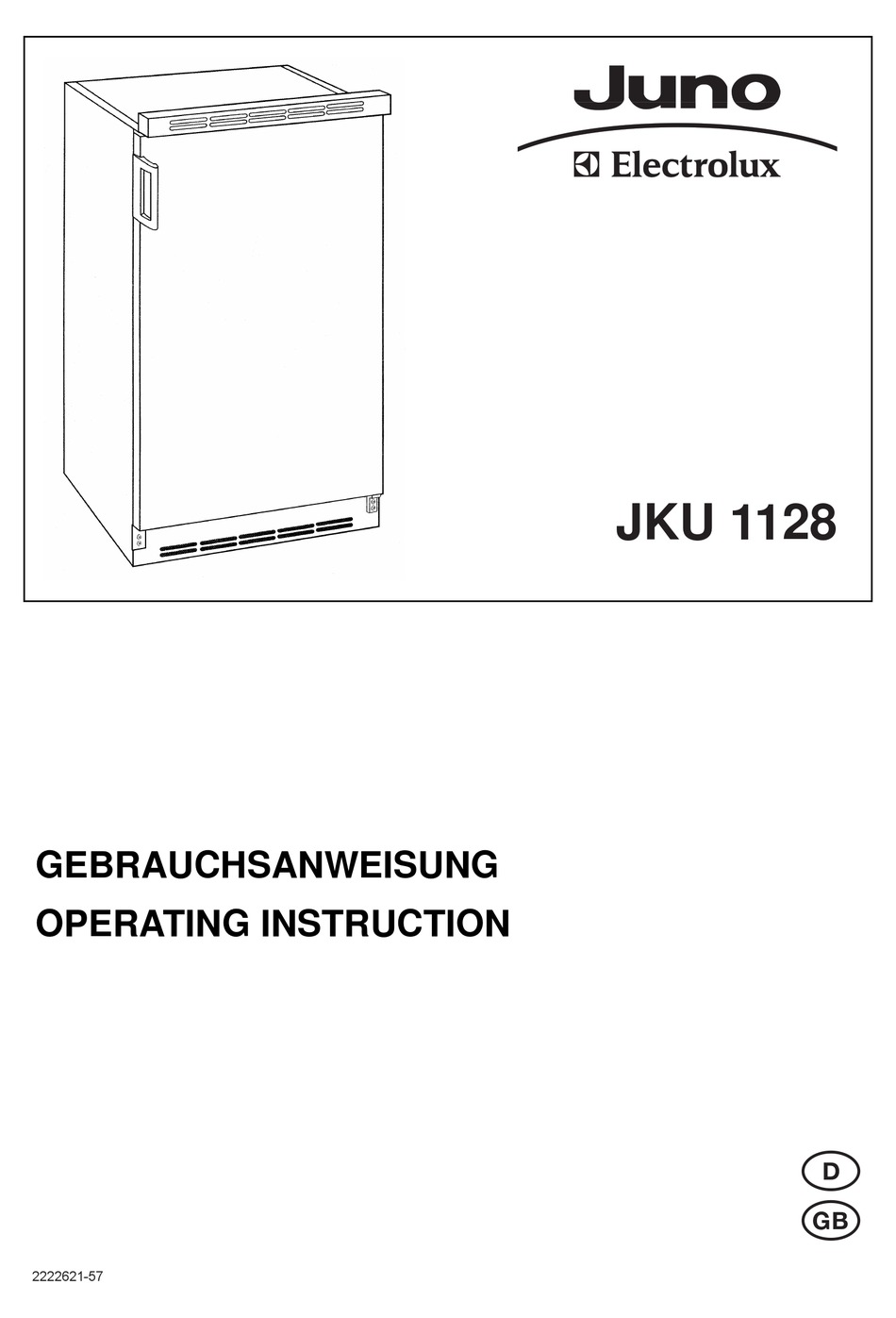 JUNO JKU1128 OPERATING INSTRUCTIONS MANUAL Pdf Download ManualsLib