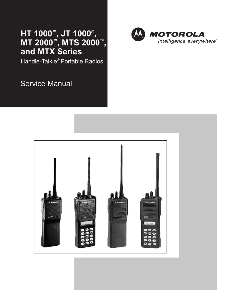 Lot of 10 Motorola MTS2000 H01UCD6PW1BN Walkie Talkie Radio 6 Button Keypad 