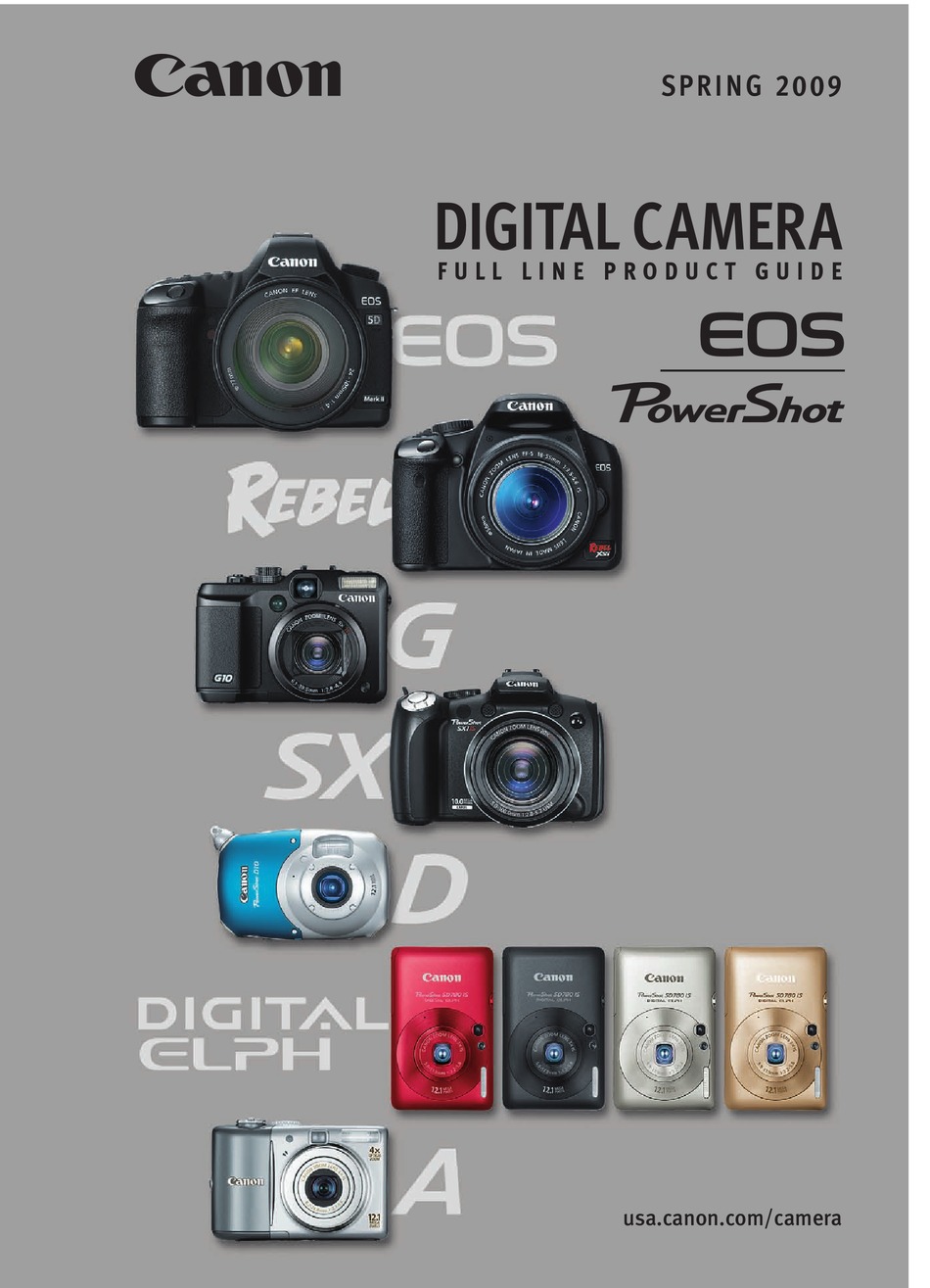 Canon EOS 1D II Instruction Owners Manual  EOS1DII Book 