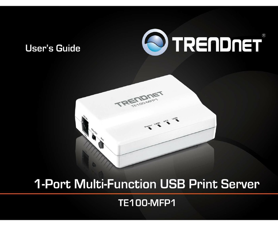 TE100MFP1 USER MANUAL Pdf Download ManualsLib
