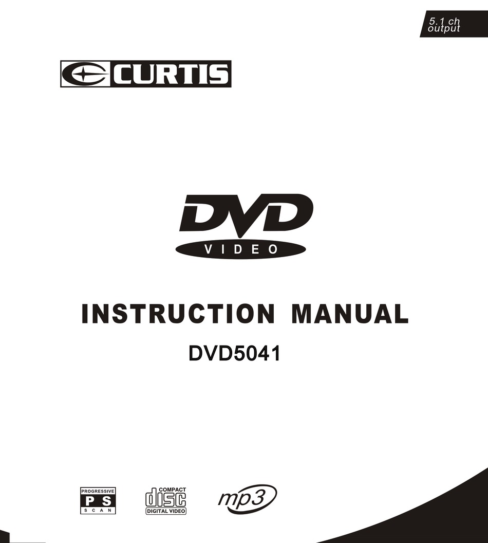 CURTIS DVD5041 INSTRUCTION MANUAL Pdf Download | ManualsLib