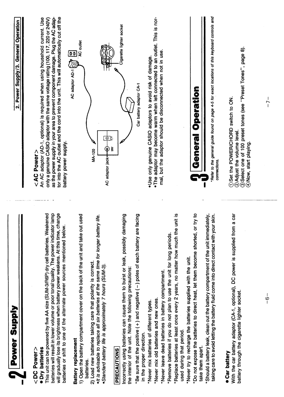 Casio Ma 1 Manual Pdf Download Manualslib