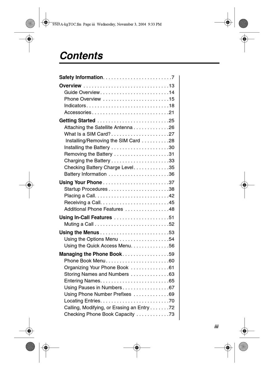 IRIDIUM 9505A USER MANUAL Pdf Download | ManualsLib