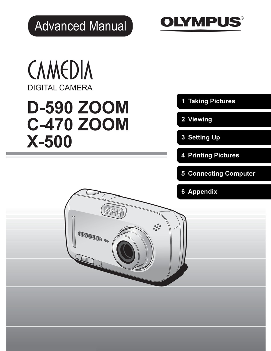 OLYMPUS CAMEDIA C470 ZOOM ADVANCED MANUAL Pdf Download ManualsLib