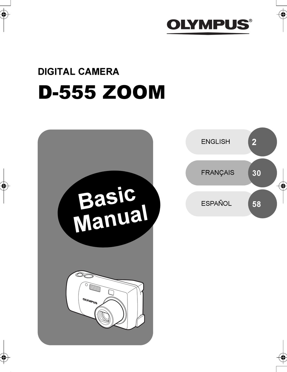 OLYMPUS CAMEDIA D555 ZOOM BASIC MANUAL Pdf Download ManualsLib