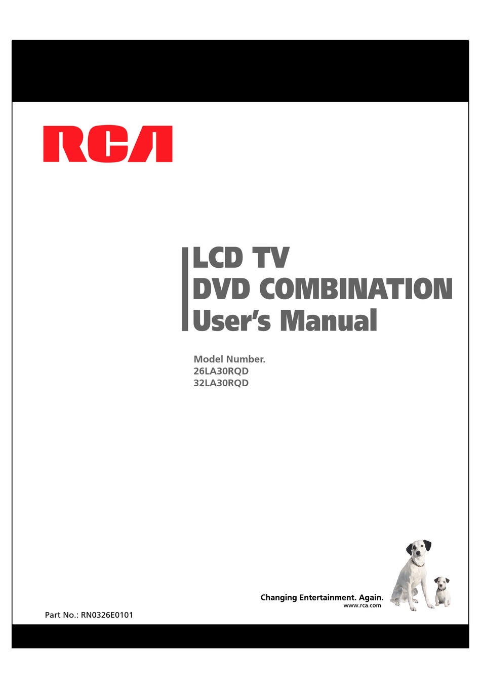 Rca 26la30rqd User Manual Pdf Download Manualslib