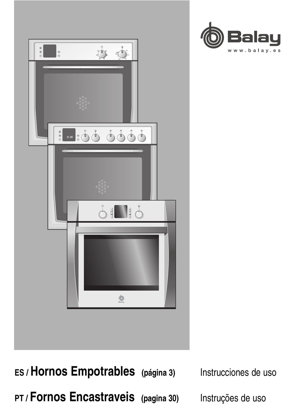 BALAY 3HF506B INSTUCTIONS FOR USE Pdf Download | ManualsLib