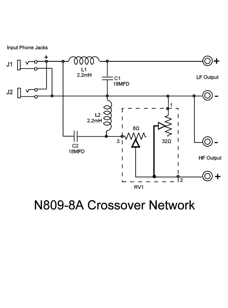 Altec Model 19 Crossover Schematic Altec Crossover 19 Model Lansing ...