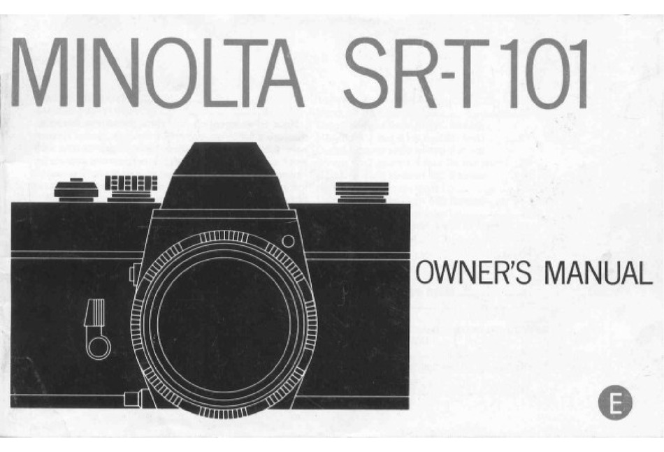 MINOLTA SRT 101 OWNER