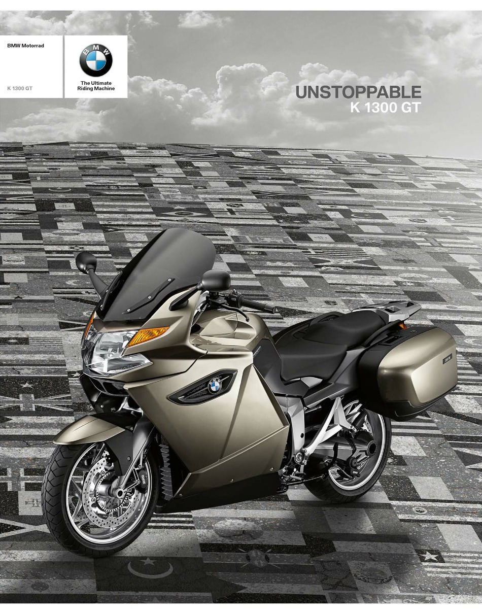 BMW K 1300 GT Prospekt 1/09 2009 Motorradprospekt brochure broschyr Motorrad 