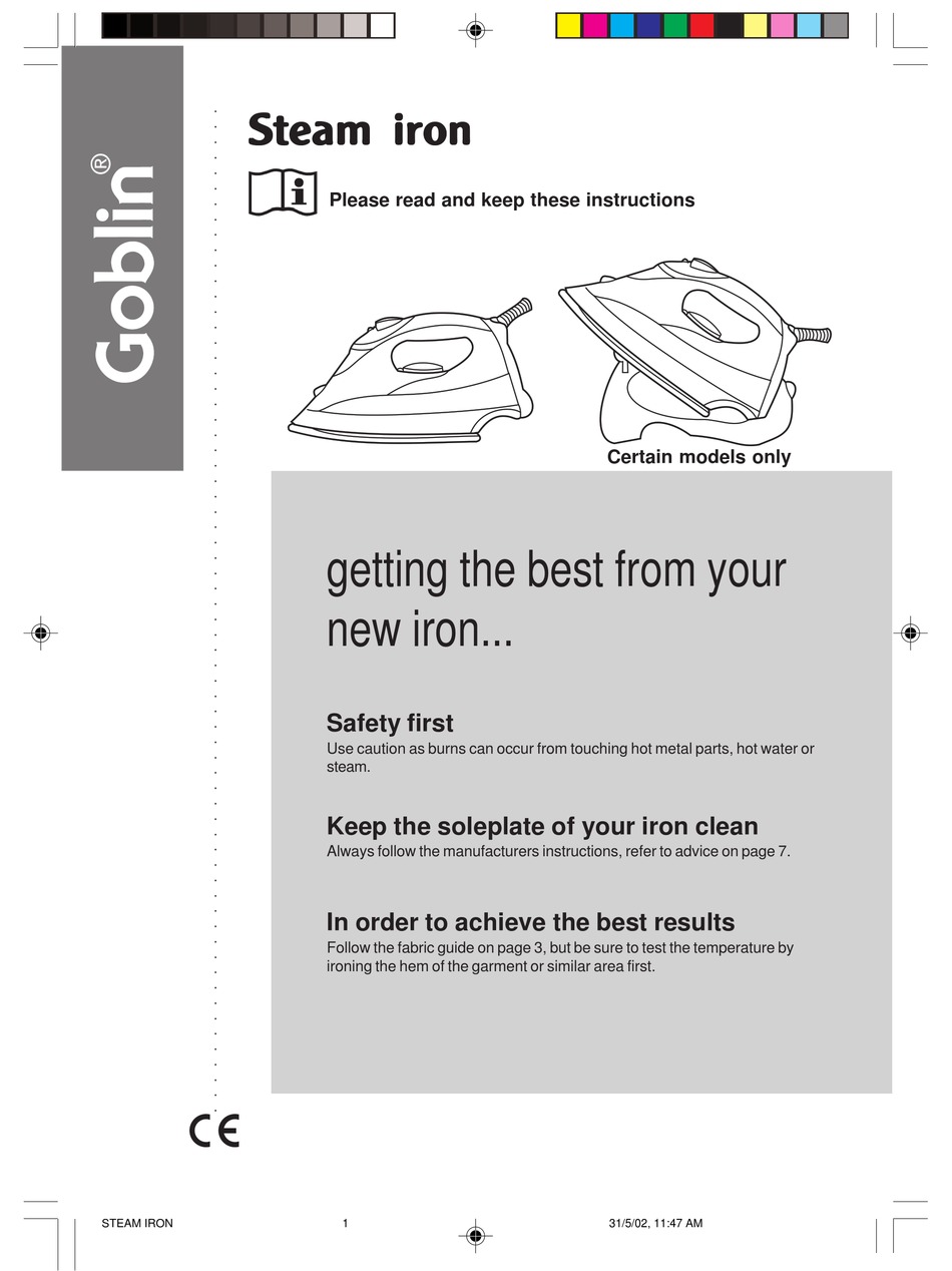 GOBLIN IB86000 INSTRUCTIONS MANUAL Pdf Download ManualsLib
