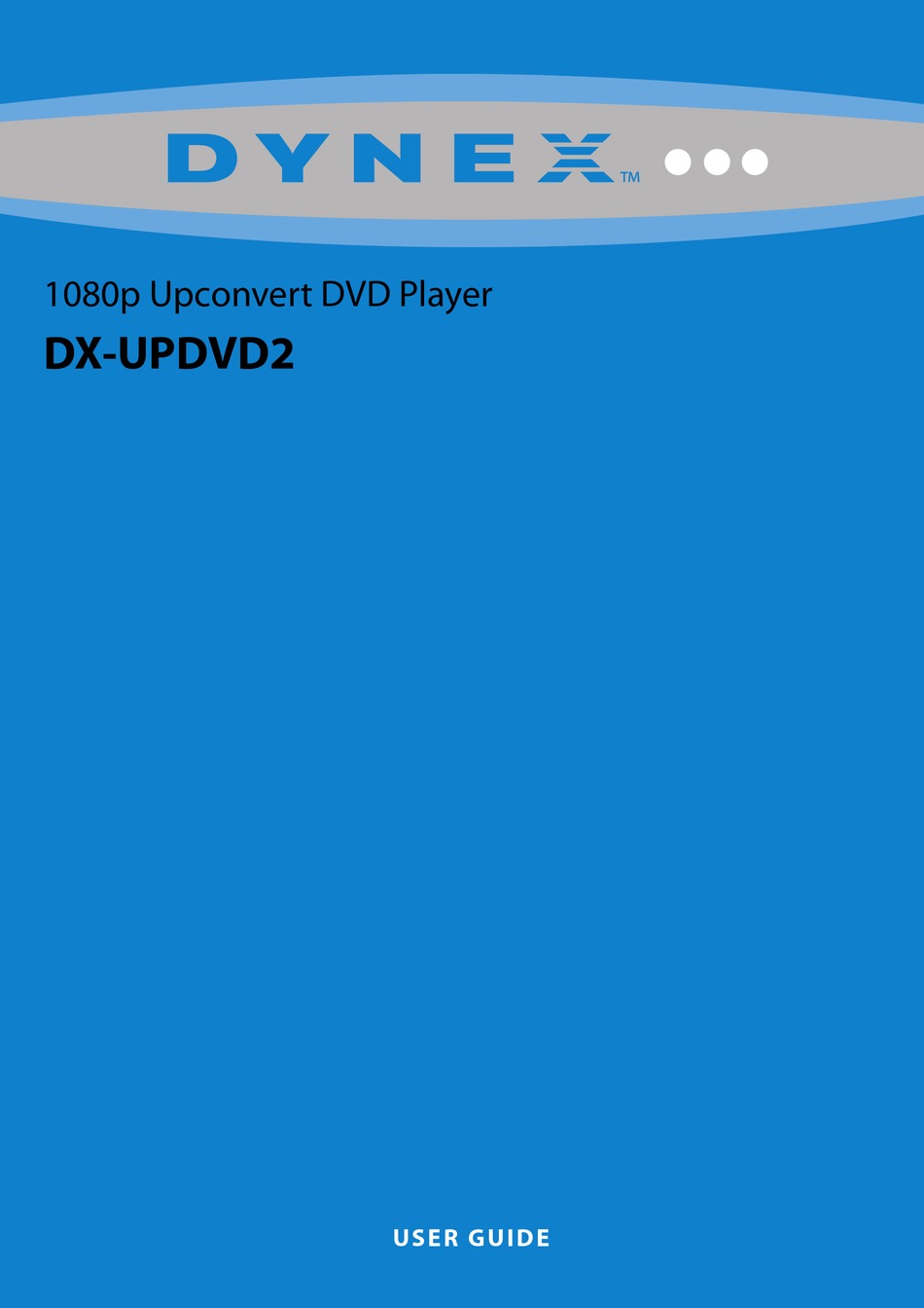 Dynex Dx Updvd2 User Manual Pdf Download Manualslib Dynex Dx Updvd2 User Manual Pdf Download Manualslib