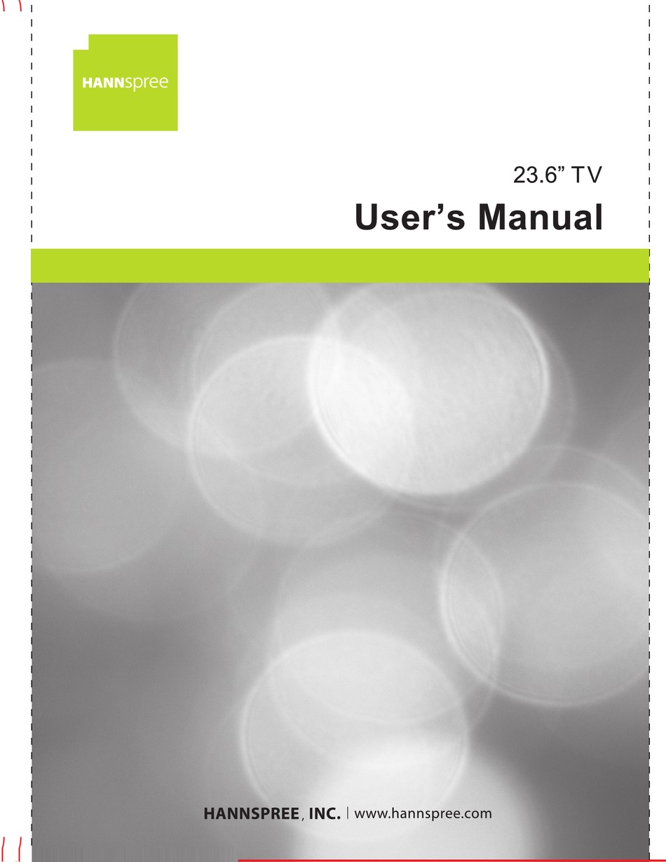 HANNSPREE ST24HMUB USER MANUAL Pdf Download | ManualsLib